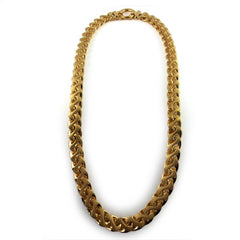 Italain Hollow Curb Necklace