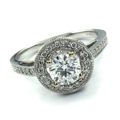 Diamond Cluster Ring