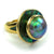 New Zealand Paua Pearl Top Ring